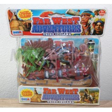 Far west adventures tribù indiana playset nuovo della RSTA